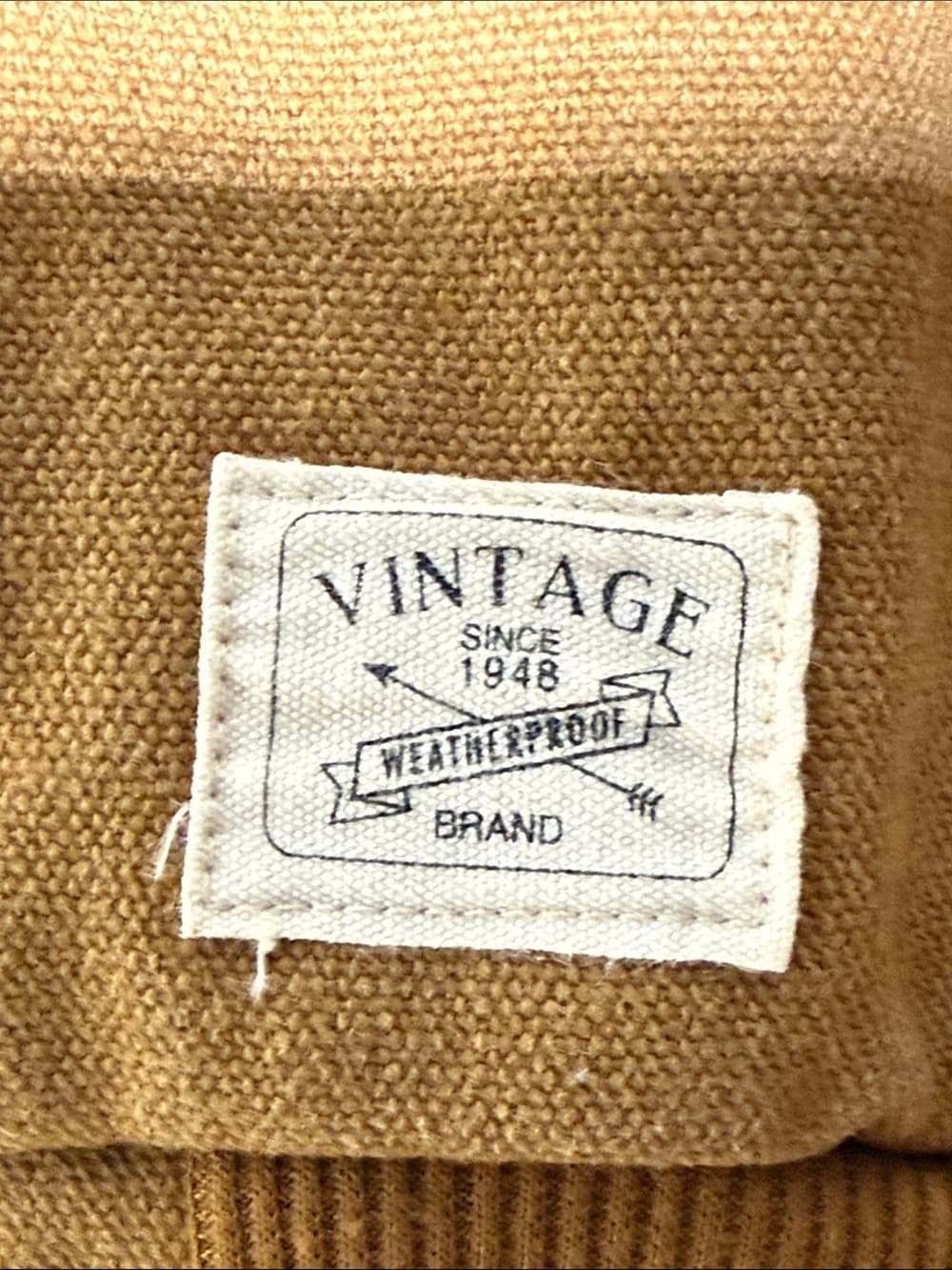 Vintage Kids Hooded Zip Sweatshirt - Brown - Thumbnail 2