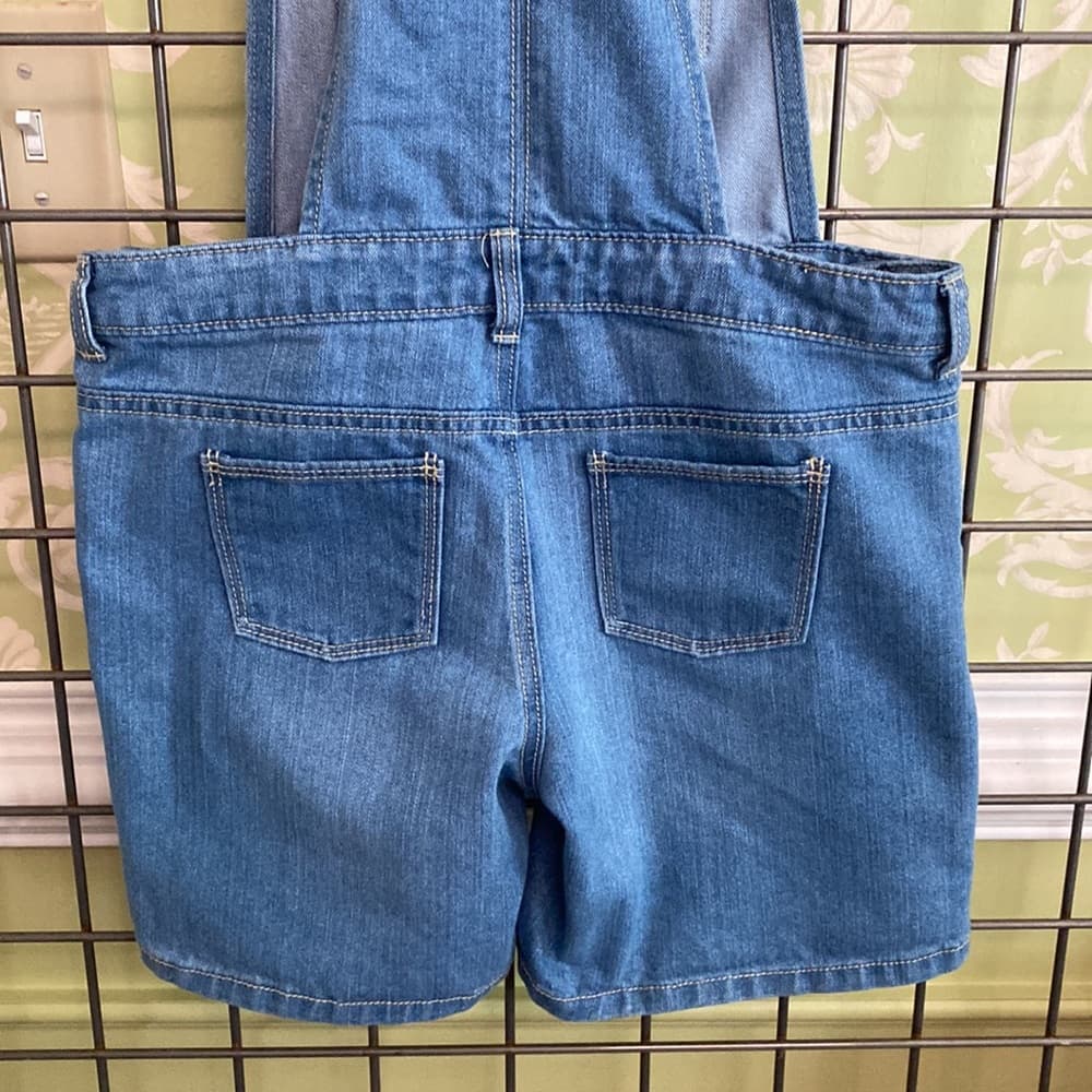 Old Navy jean overall shorts - Thumbnail 2