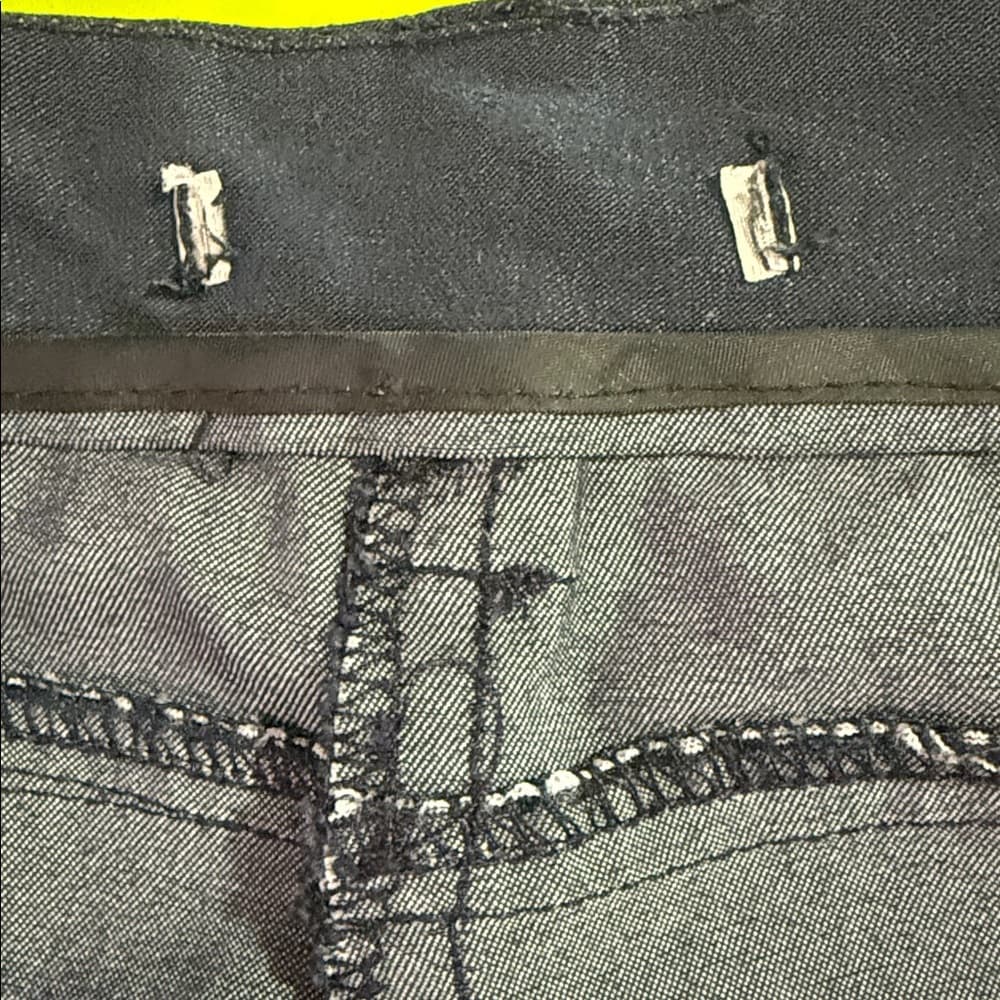 Navy Blue Low-Rise Mini Shorts | Size medium - Waist 14.5” - Thumbnail 5