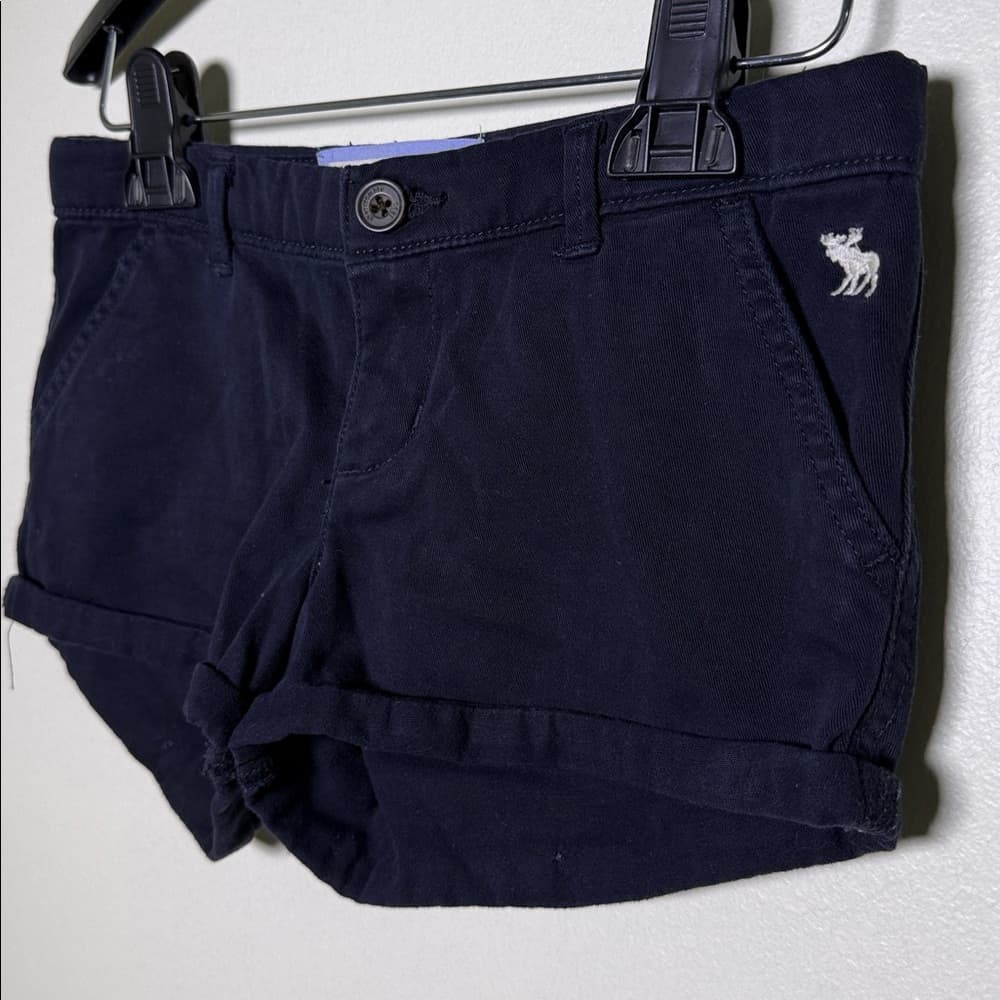 Abercrombie Kids Black Shorts - Size 14 (Girls) - Thumbnail 3