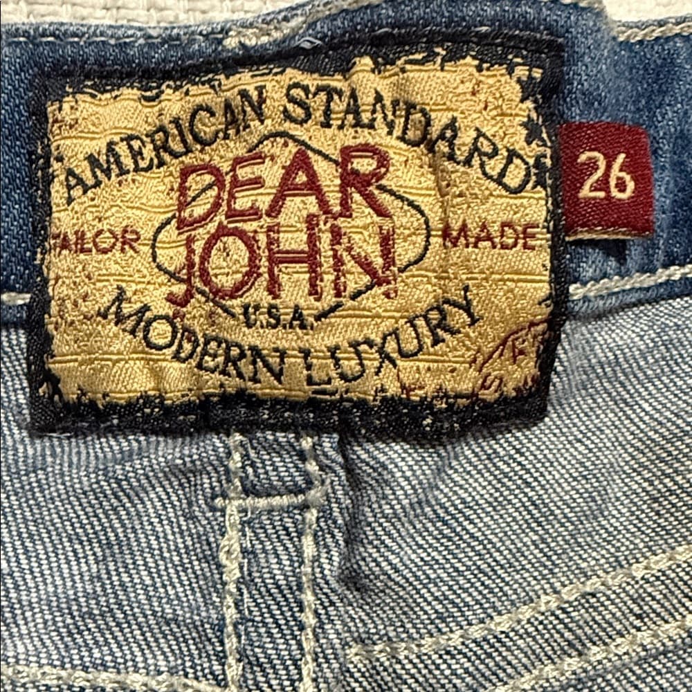 Dear John jean shorts - Size 26 - Thumbnail 5