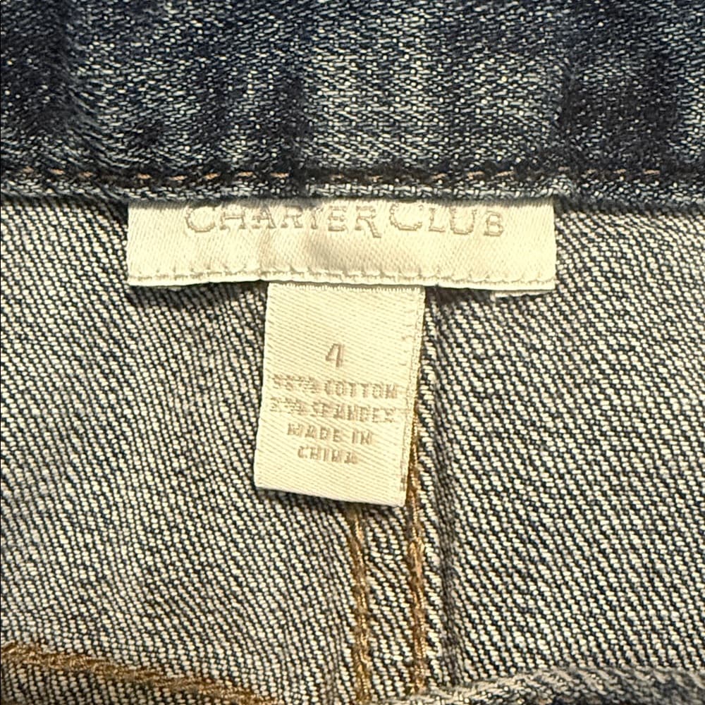 Charter Club Denim Maxi Skirt - Size 4 - Thumbnail 6