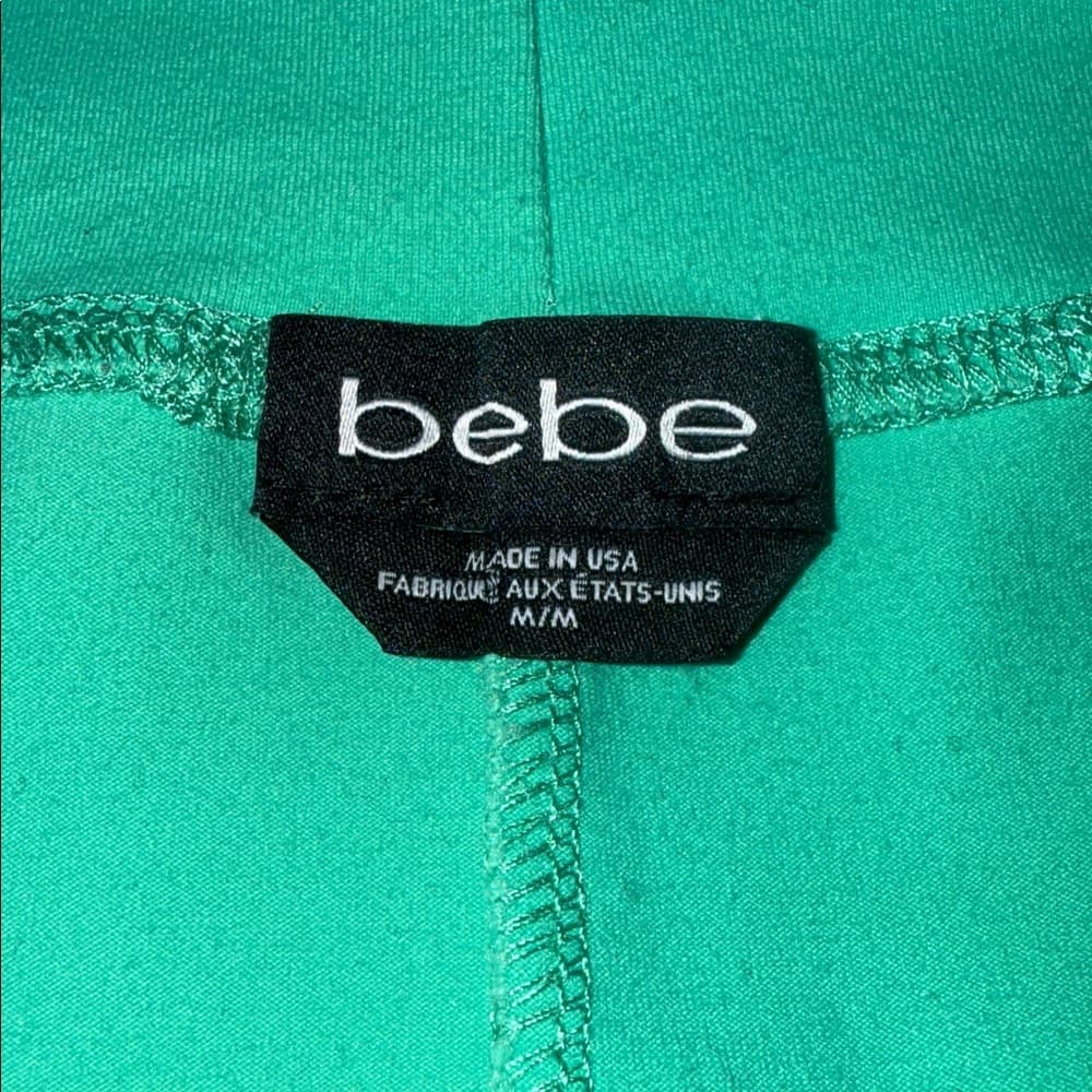 BeBe Turquoise Bodycon Midi Skirt - Size Medium - Thumbnail 2