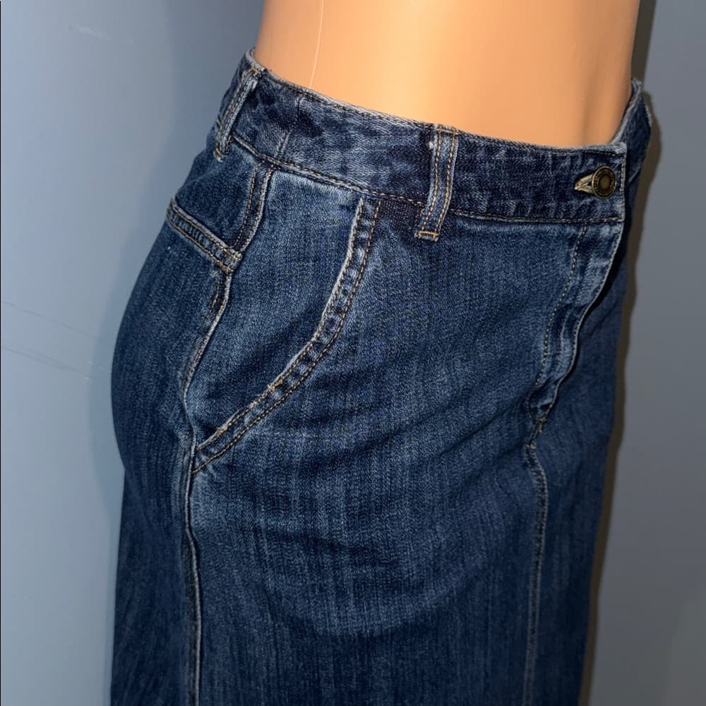 Charter Club Denim Maxi Skirt - Size 4 - Thumbnail 5