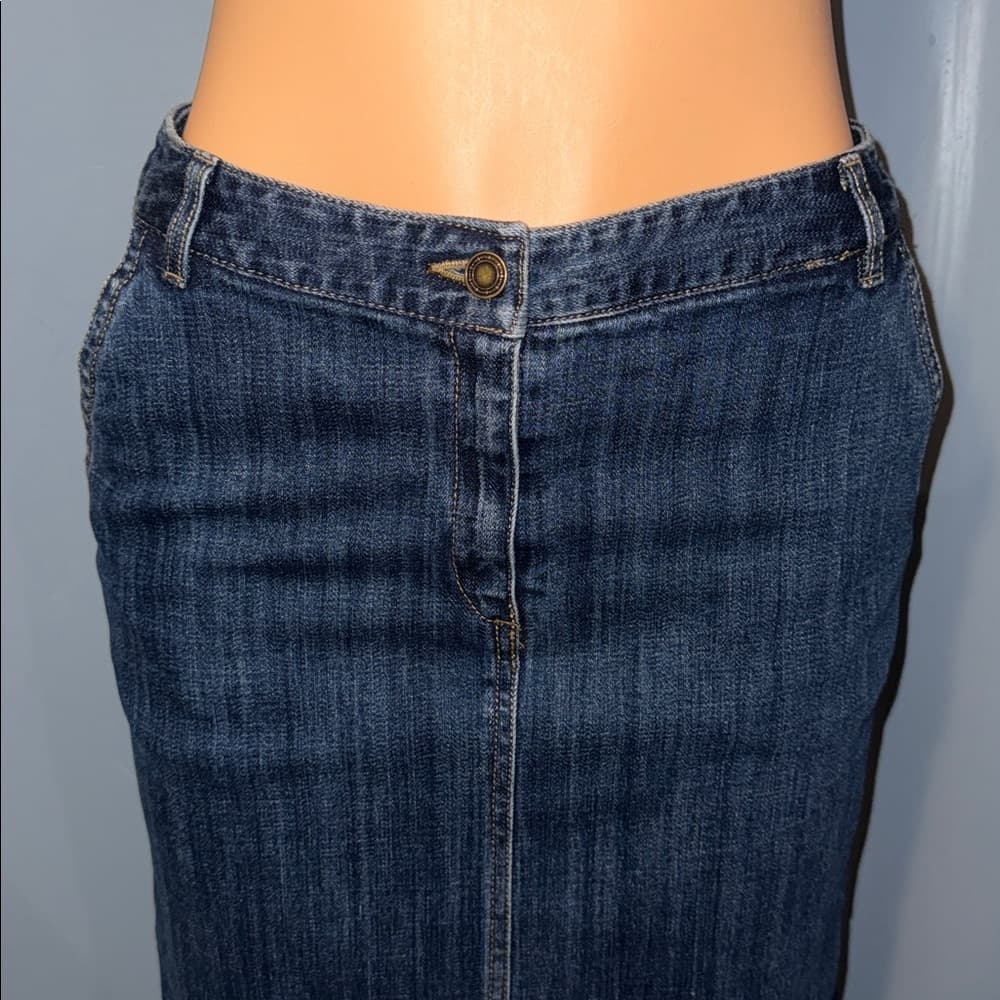 Charter Club Denim Maxi Skirt - Size 4 - Thumbnail 4