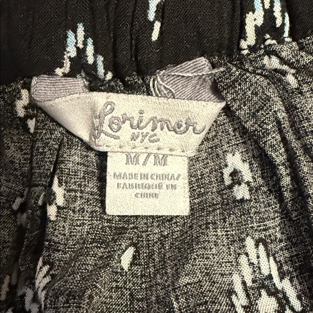 Lorimer NYC Geometric Print Skater Skirt - Size Medium - Thumbnail 3