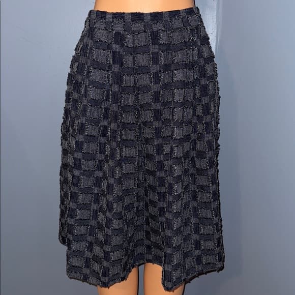 Elegant Eva Mendes Checkered Skirt - Size 4 - Thumbnail 6