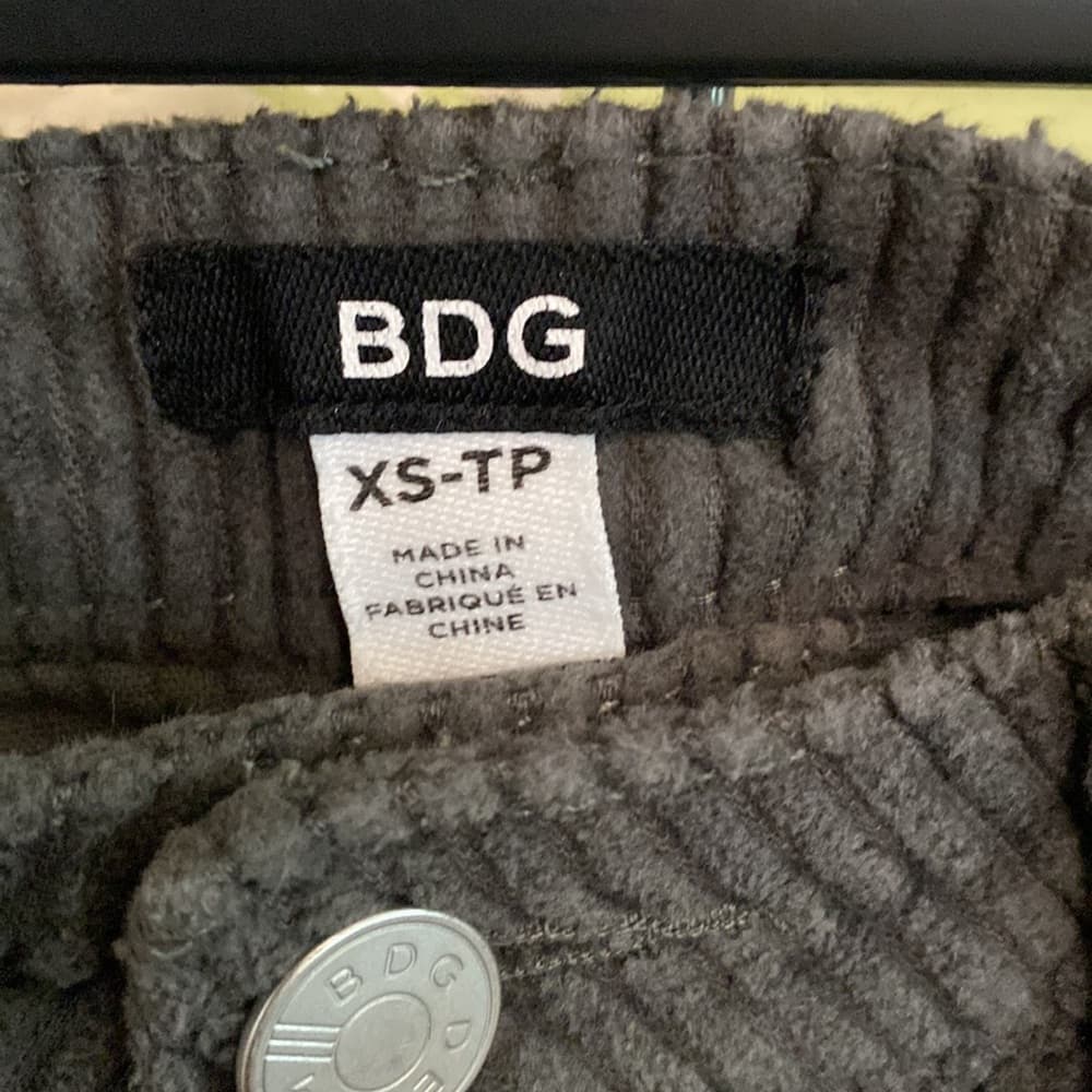 BDG Corduroy Mini Skirt - Size XP-TP - Thumbnail 2