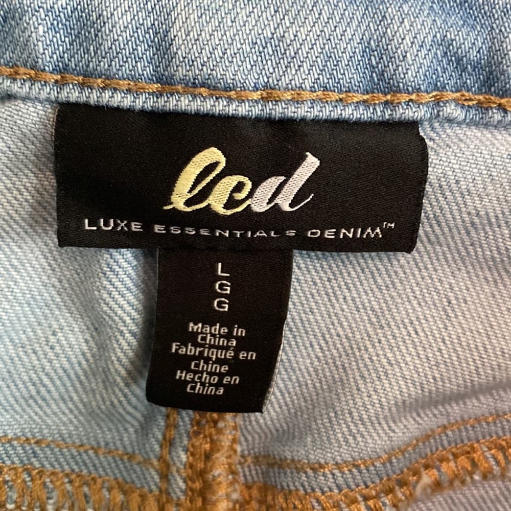 Lux Essential Denim Skirt - Size Large - Thumbnail 6