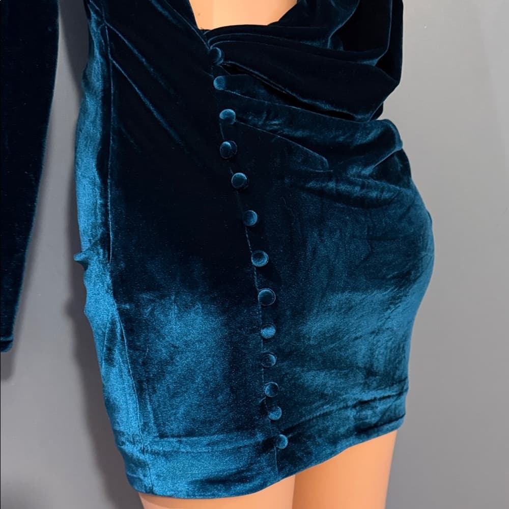 House of London Velvet Dress - Size Small - Thumbnail 6