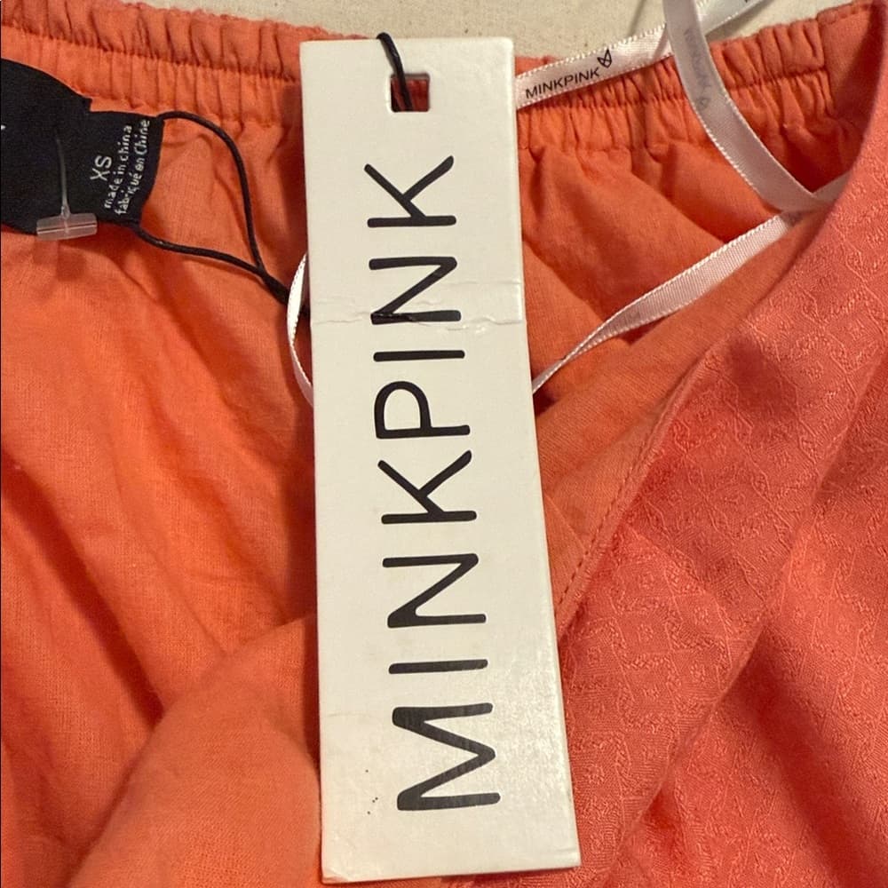 Mink Pink Halter Neck Swing Dress - Size XS - Thumbnail 6