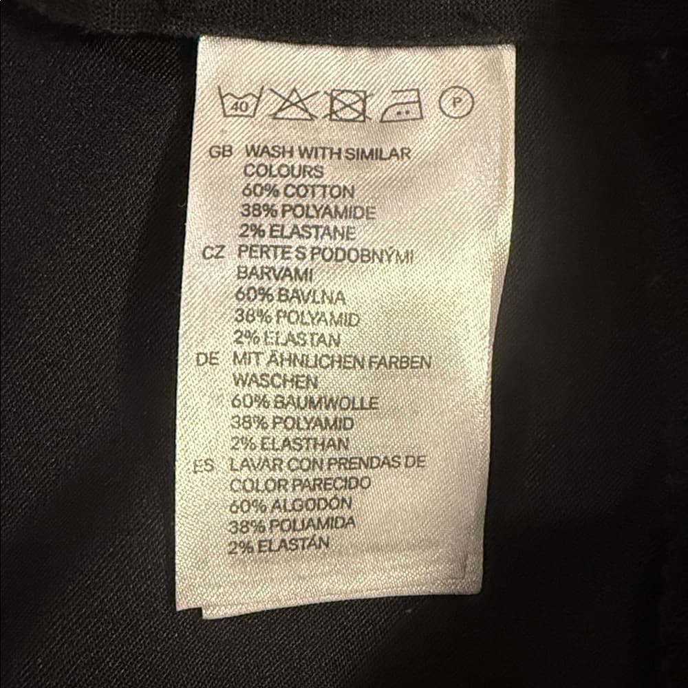 Classic Black H&M Pencil Skirt - Size 4 - Thumbnail 5