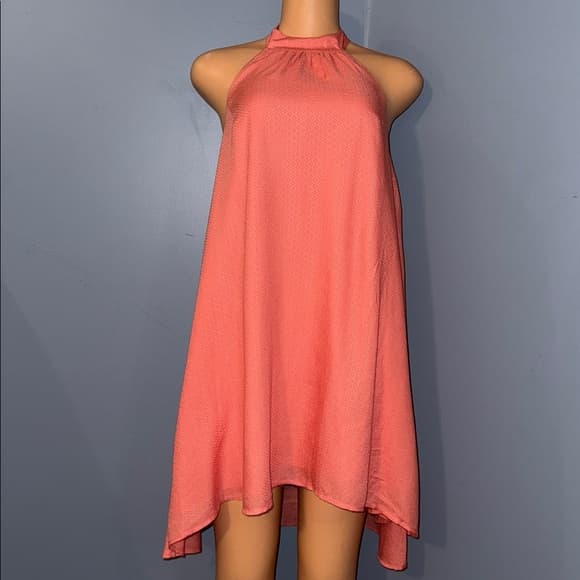 Mink Pink Halter Neck Swing Dress - Size XS - Thumbnail 10