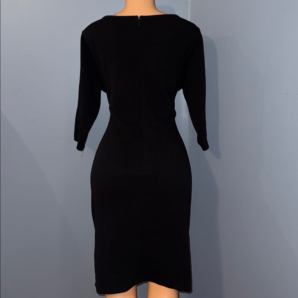 Elegant Black & White Dress by Sami & Jo - Size 1X - Thumbnail 3
