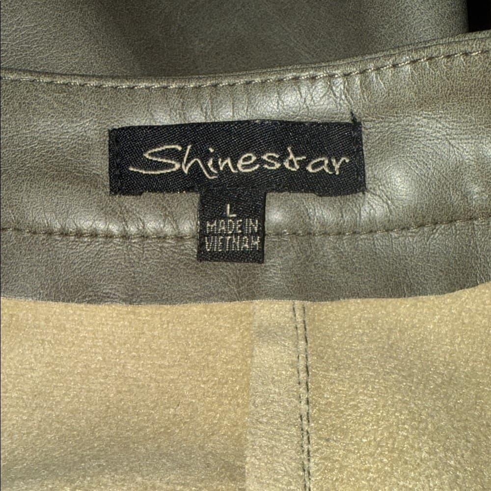 Shinestar Olive Pencil Skirt - Large - Thumbnail 3