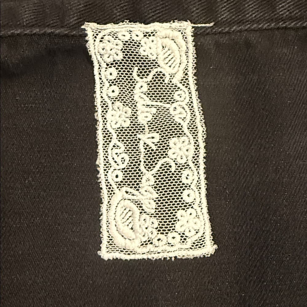 Sadie & Sage Embroidered Denim Wrap Skirt - Size Medium - Thumbnail 4