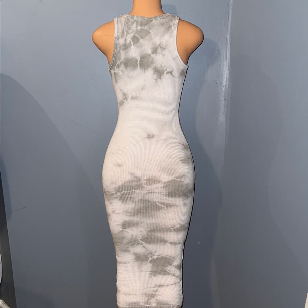 J. Ours Tie-Dye Midi Dress - Size Small - Thumbnail 4