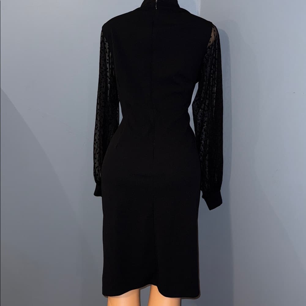 Stylish Ashley Stewart Dress with Lace Details - Size 14/16W - Thumbnail 4