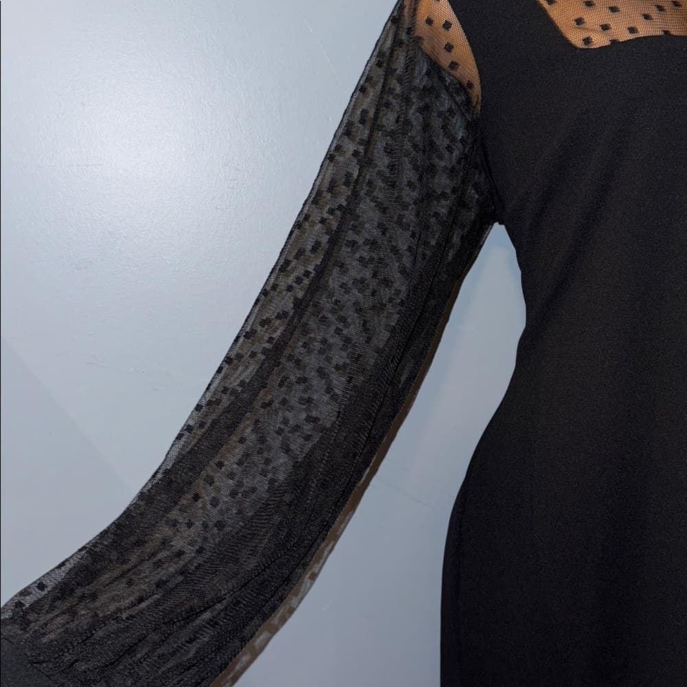 Stylish Ashley Stewart Dress with Lace Details - Size 14/16W - Thumbnail 2