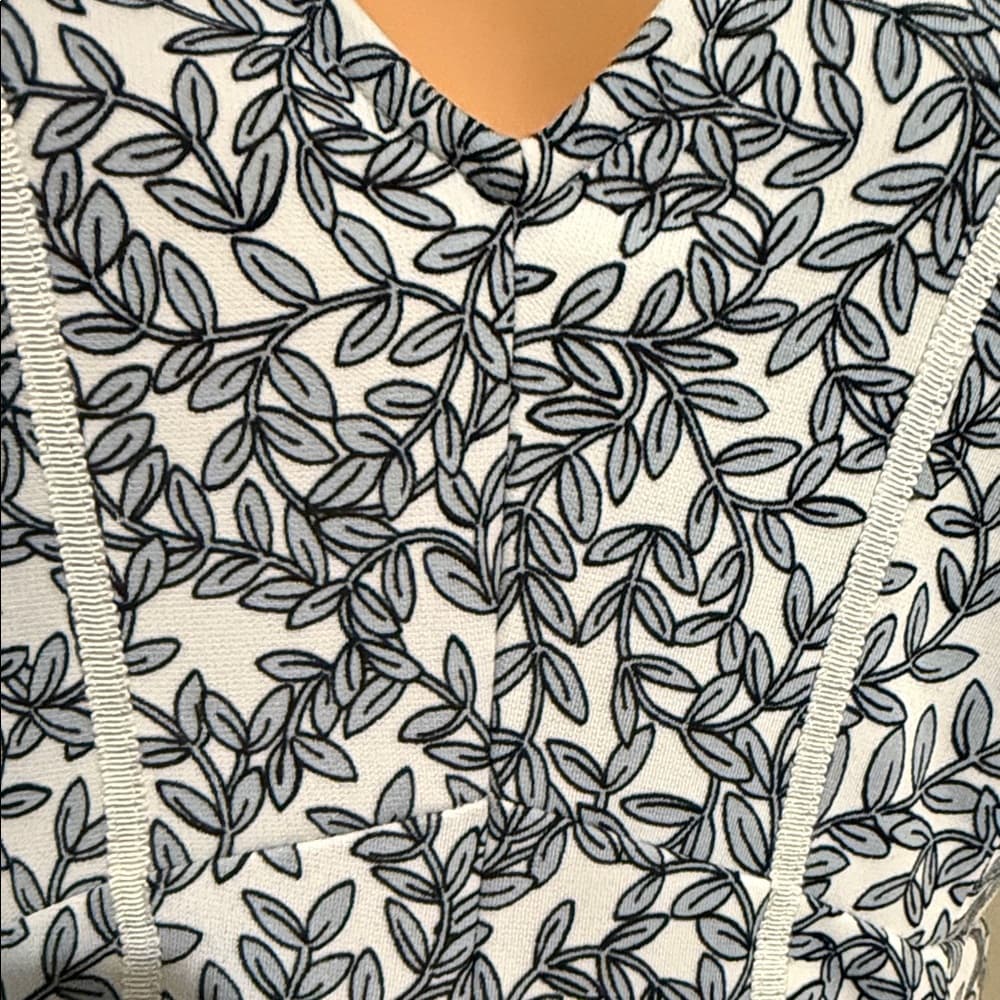 Ann Taylor Navy Floral Dress - Thumbnail 4