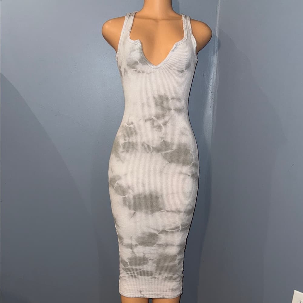 J. Ours Tie-Dye Midi Dress - Size Small - Thumbnail 7