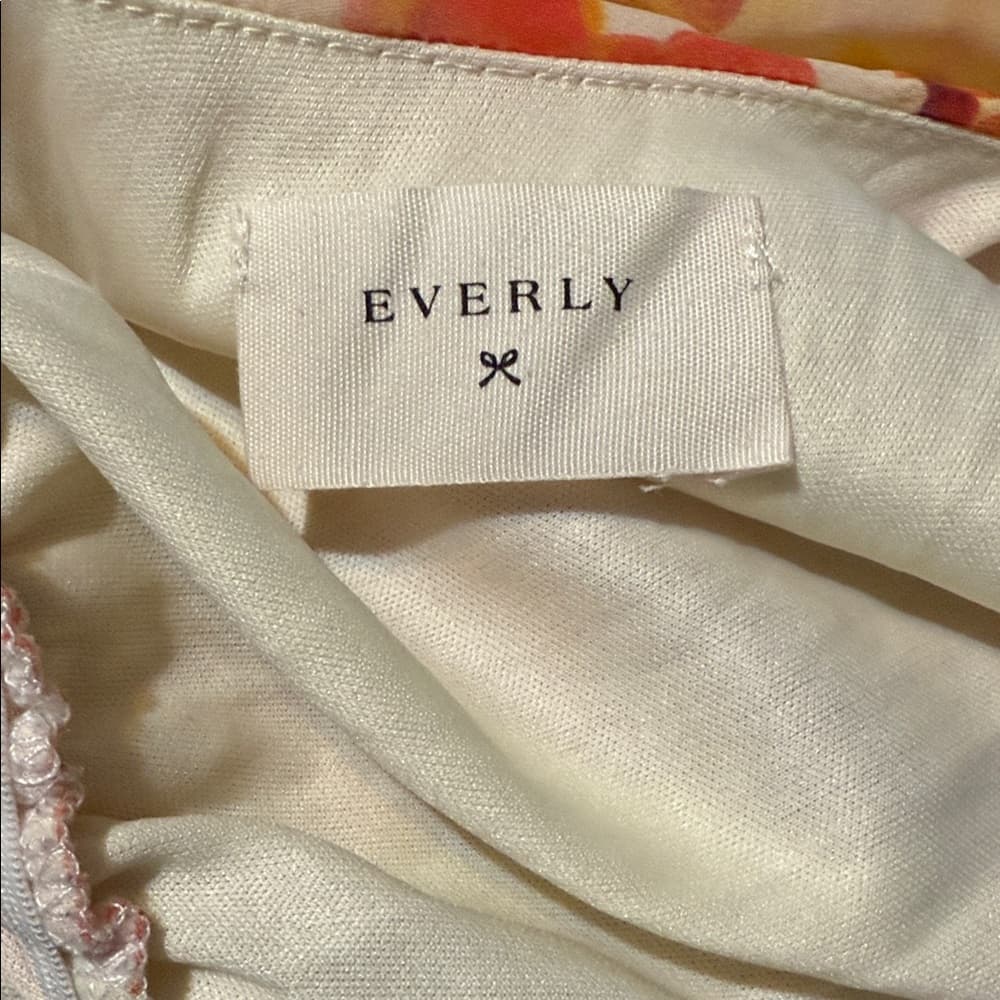 Everly floral tank top dress - Thumbnail 3