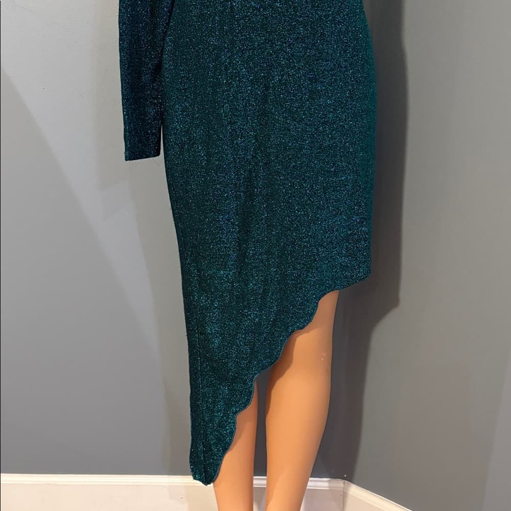 Curvy Sense Asymmetrical Dress - Size 1X - Thumbnail 2