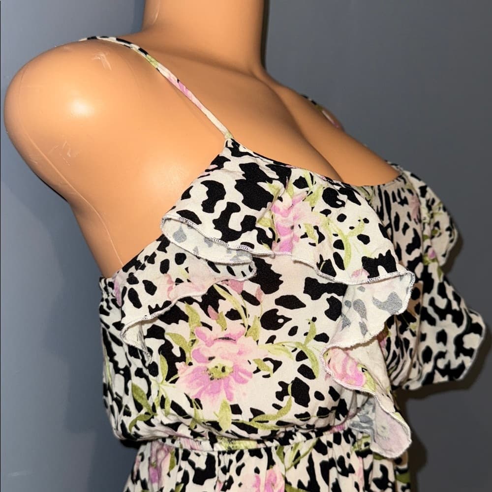 Rue 21 Floral & Animal Print Dress - Size small - Thumbnail 3