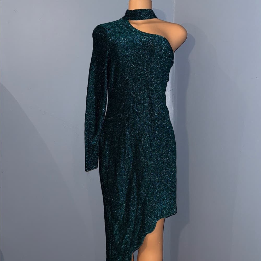 Curvy Sense Asymmetrical Dress - Size 1X - Thumbnail 6