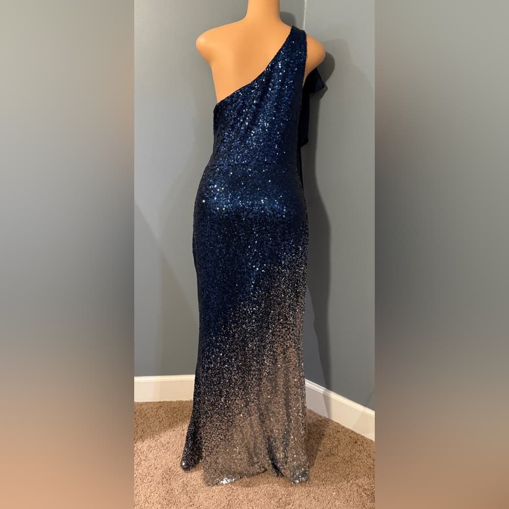Stunning One-Shoulder Gown by Angel Fashion - Size XXL - Thumbnail 7