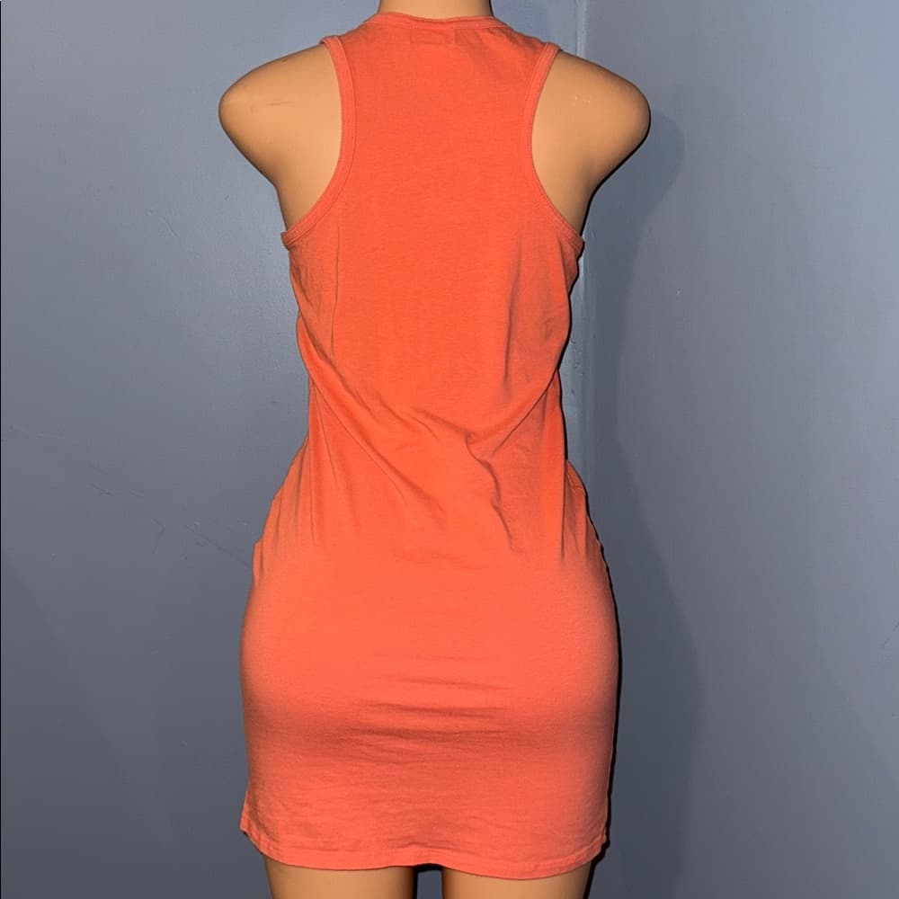 Mad Rag Coral Tank Top Dress - Size Large - Thumbnail 2