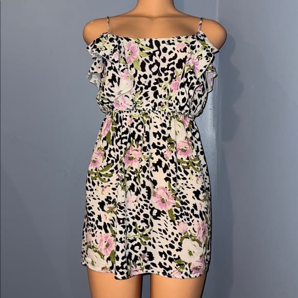 Rue 21 Floral & Animal Print Dress - Size small - Thumbnail 9