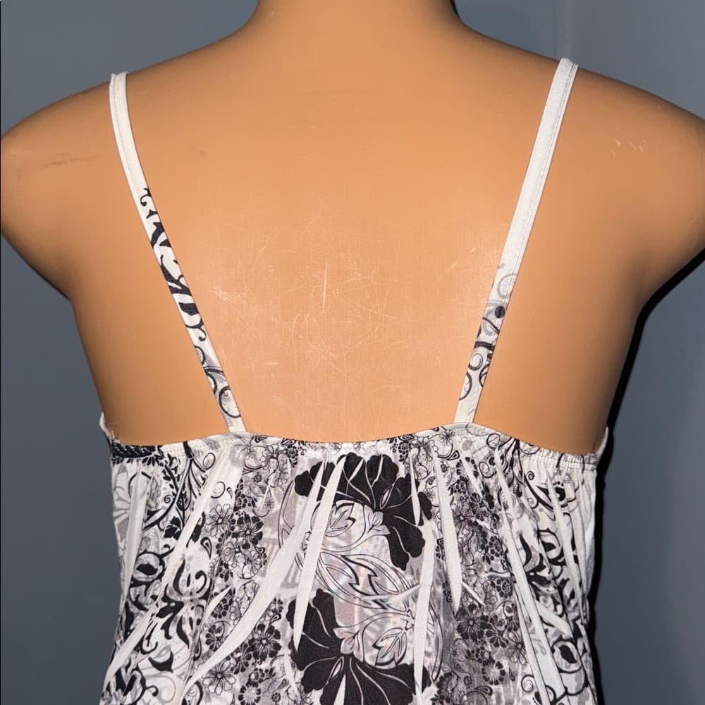 Elegant Cristina Love Floral Print Dress - Size Large - Thumbnail 4