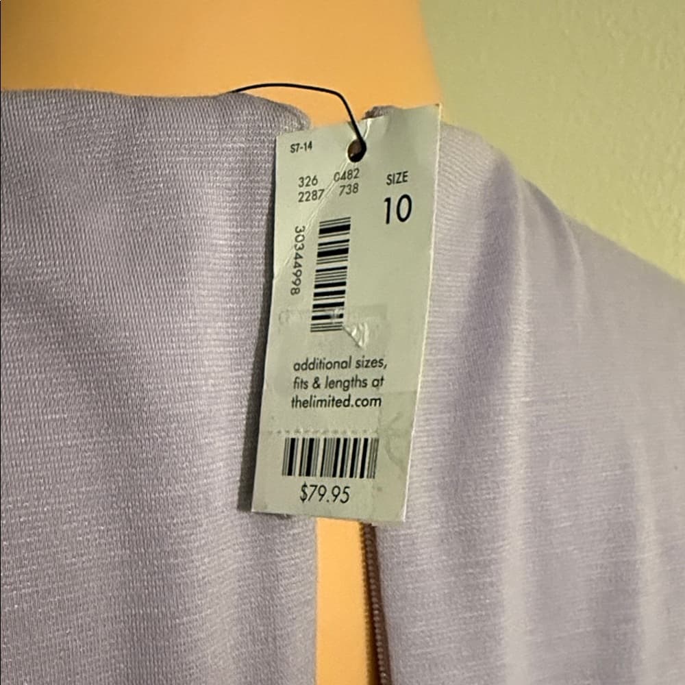 The Limited Lavender Midi Dress - Thumbnail 3