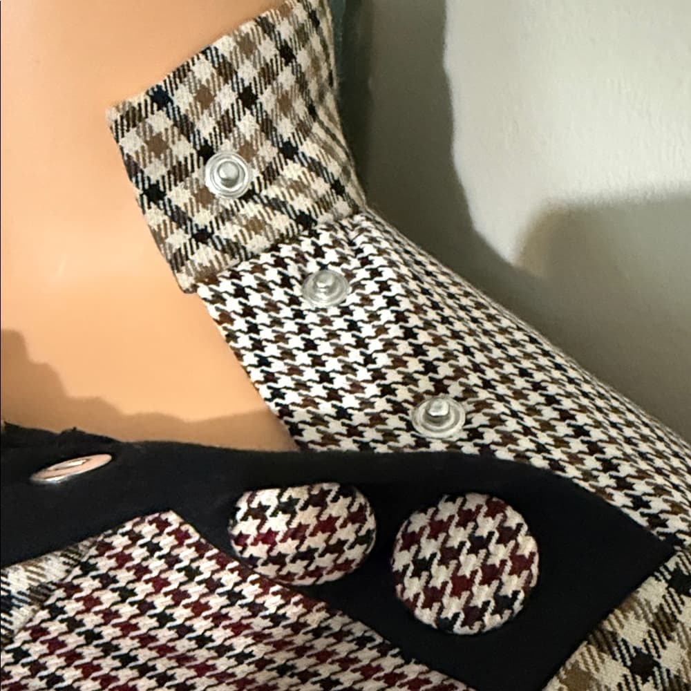Chic Zara Multi-Patterned Dress - Size XS - Thumbnail 4
