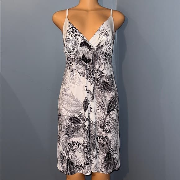 Elegant Cristina Love Floral Print Dress - Size Large - Thumbnail 7