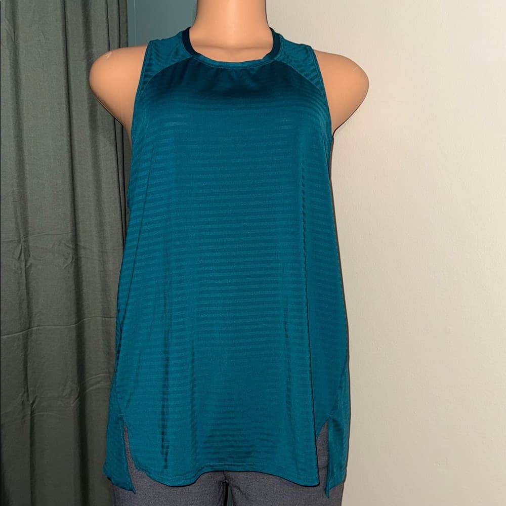 Tek Gear Teal Tank Top - Thumbnail 3