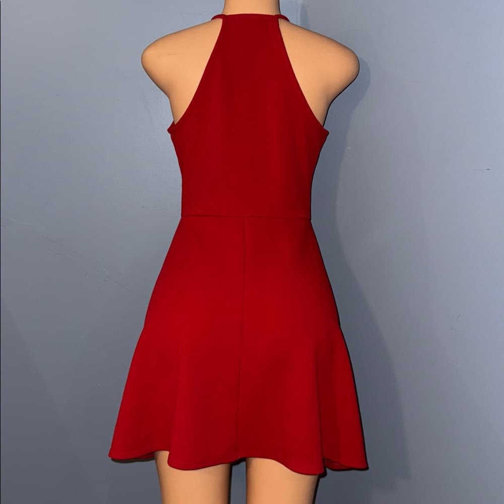 Red Olivia Rae Dress -Size large - Thumbnail 3