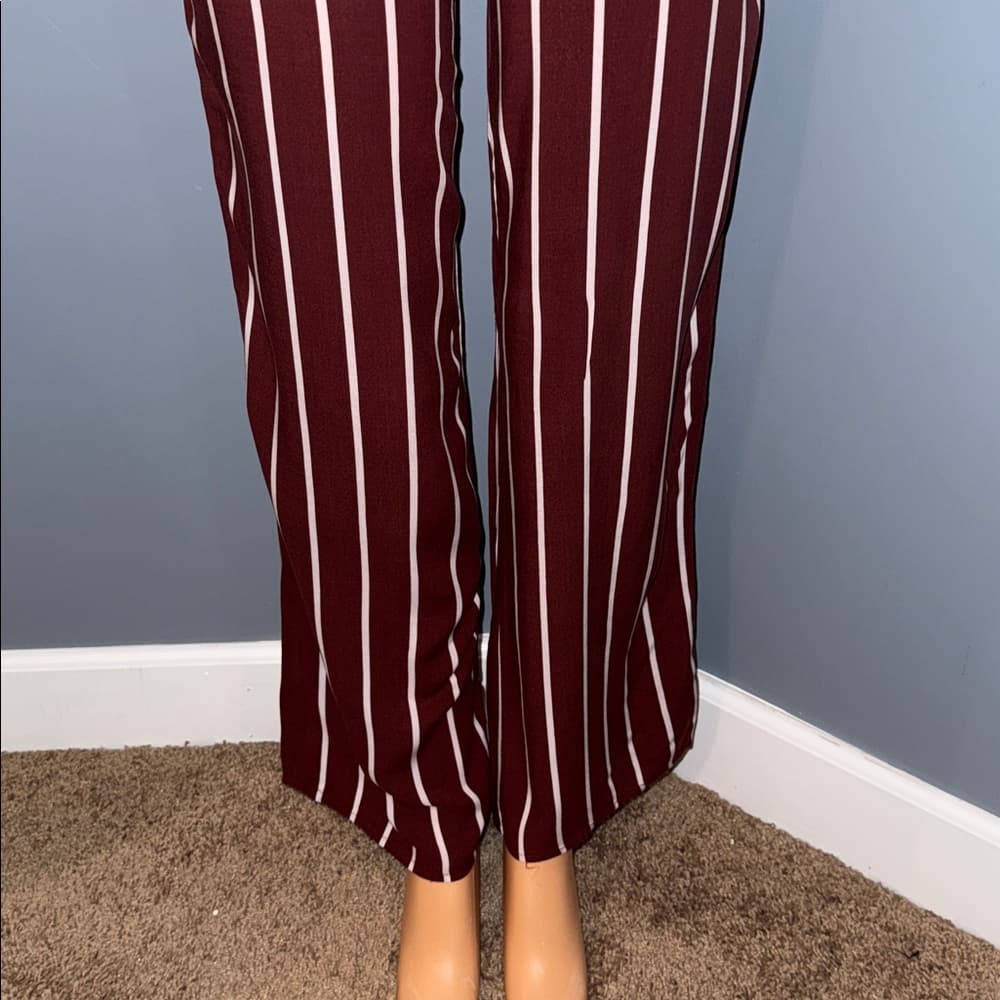 Forever 21 Striped Jumpsuit - Size Small - Thumbnail 3