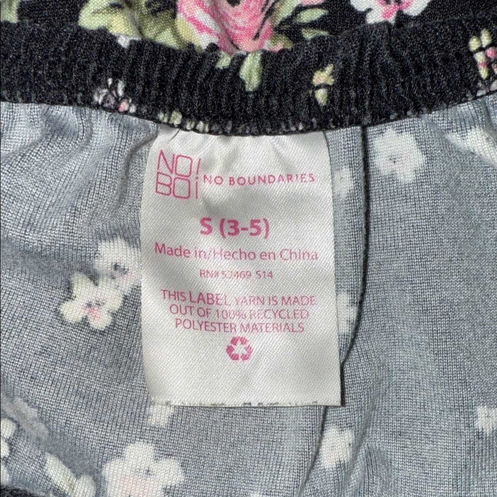 No Boundaries Black Floral Mini Dress - Thumbnail 5