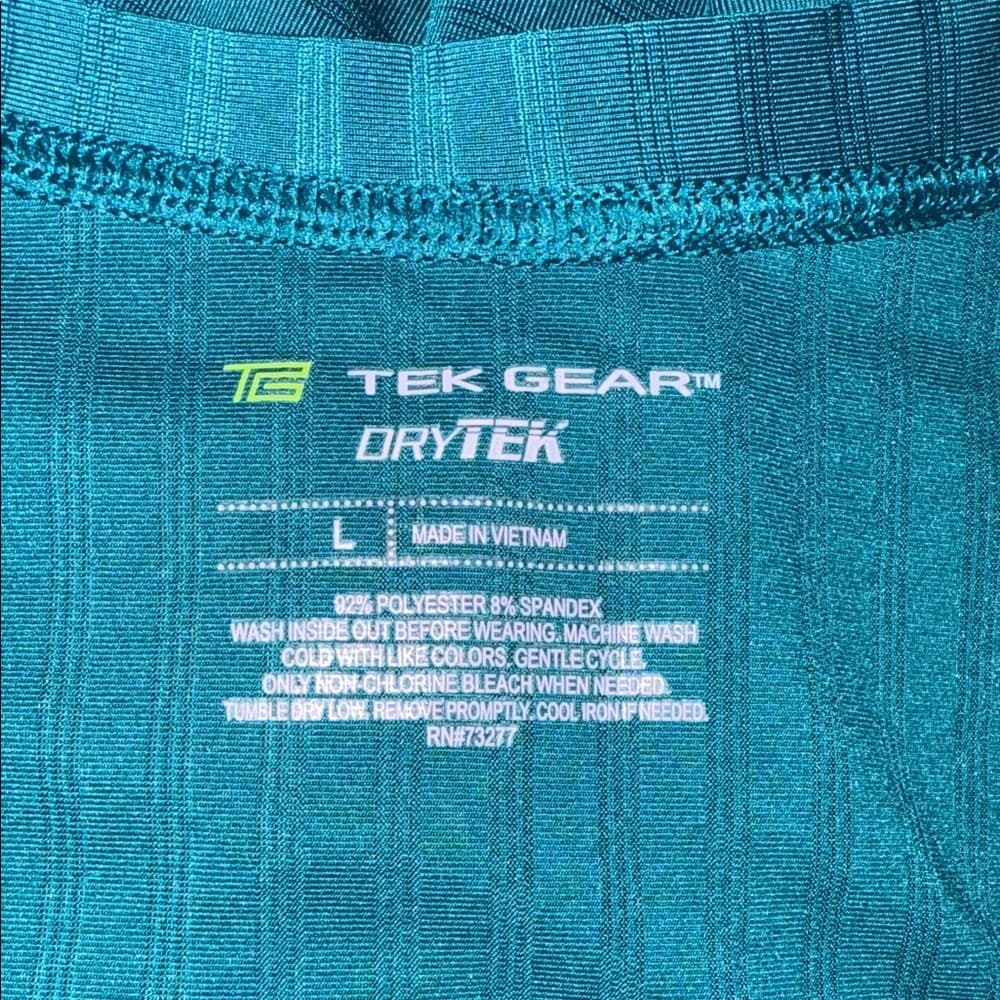 Tek Gear Teal Tank Top - Thumbnail 2