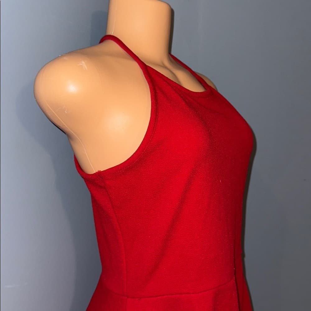 Red Olivia Rae Dress -Size large - Thumbnail 2