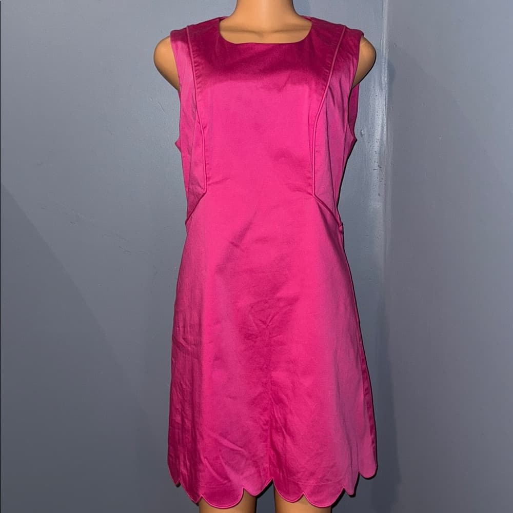 Julie Brown Classic Pink A-Line Dress - Size 8 - Thumbnail 7