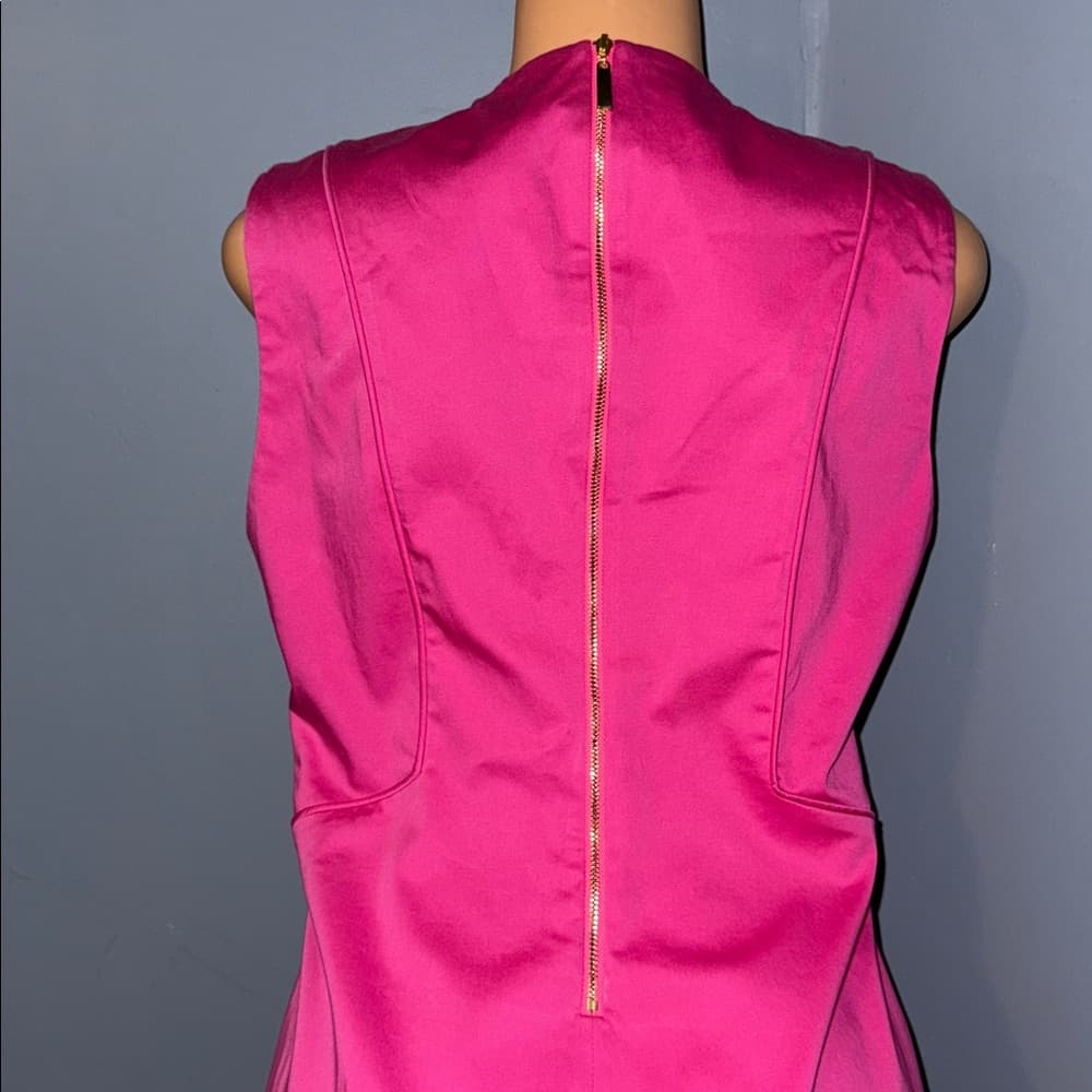 Julie Brown Classic Pink A-Line Dress - Size 8 - Thumbnail 4