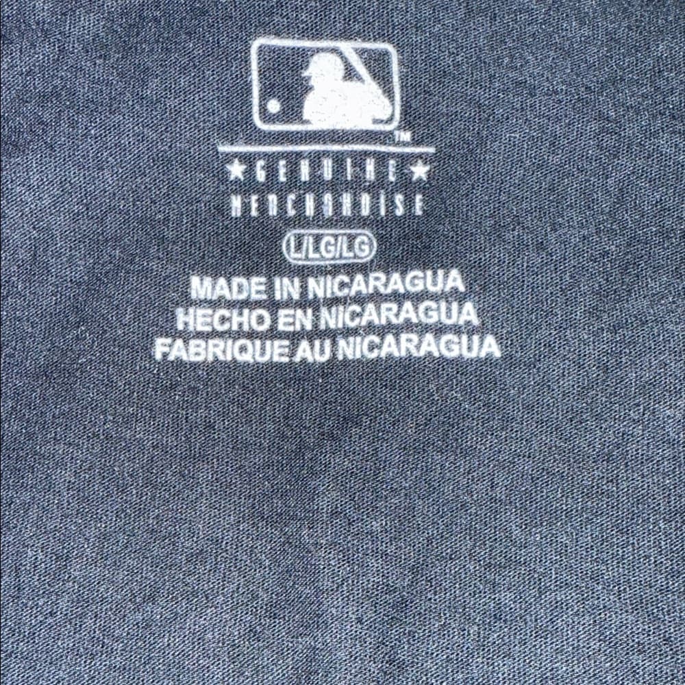 Genuine Merchandise Black Tee with Patriotic Logo - Thumbnail 2