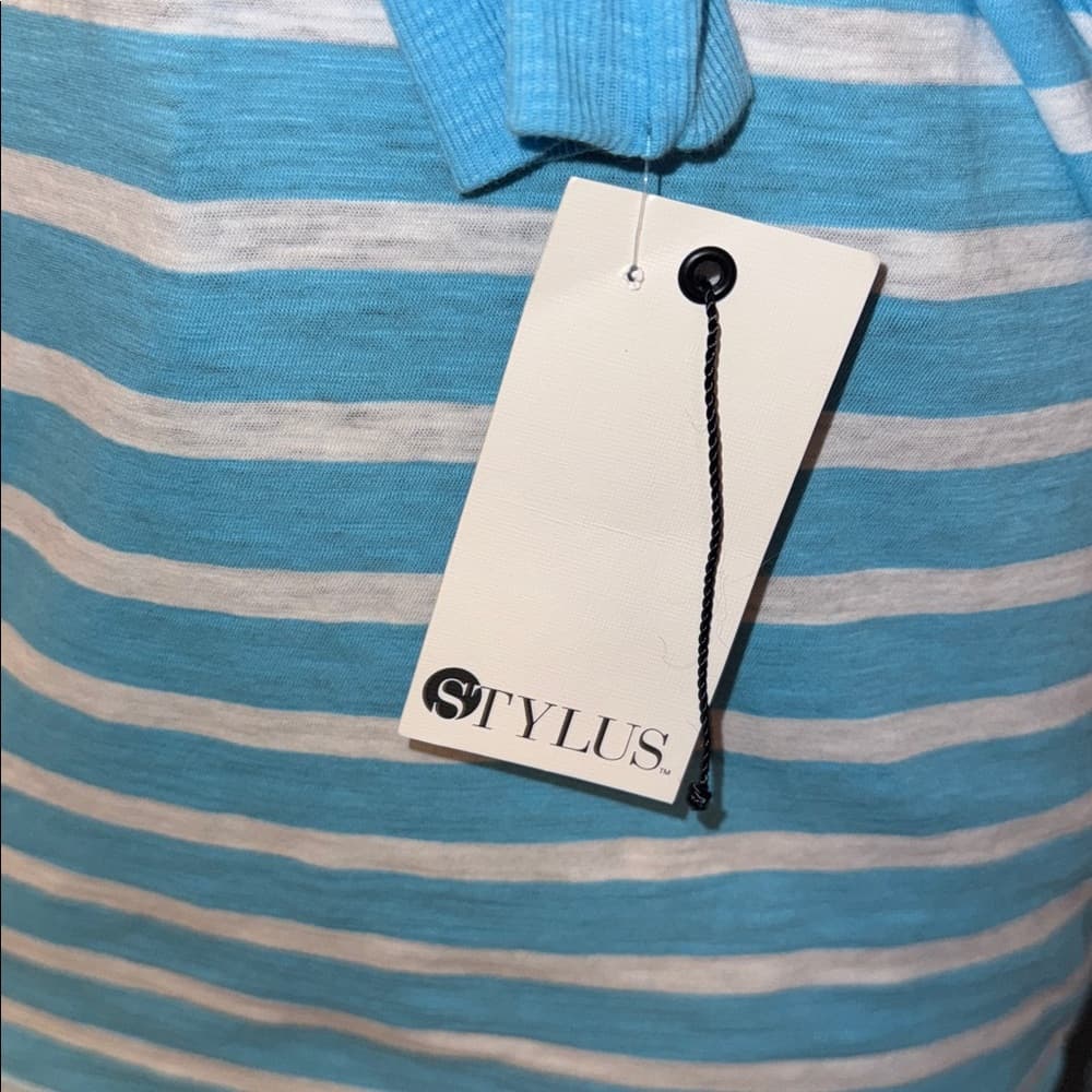 Chic Stylus Striped Top - Size Medium - Thumbnail 4