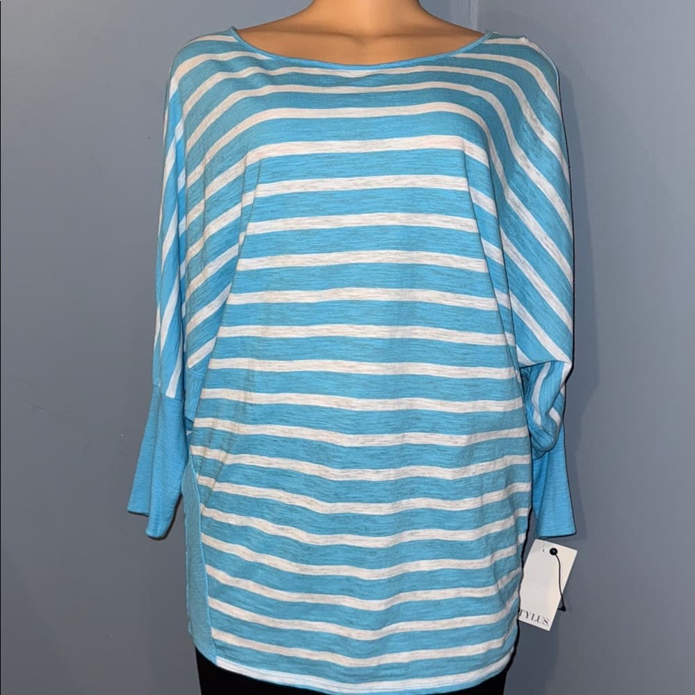 Chic Stylus Striped Top - Size Medium - Thumbnail 7