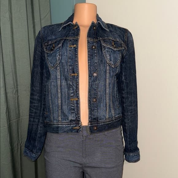 Mudd Dark Blue Jean Jacket - Thumbnail 6