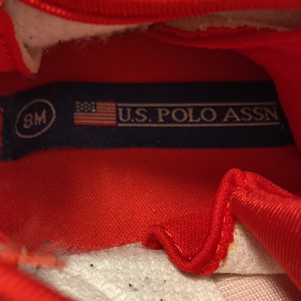 Red US Polo Assn. shoes - Thumbnail 4