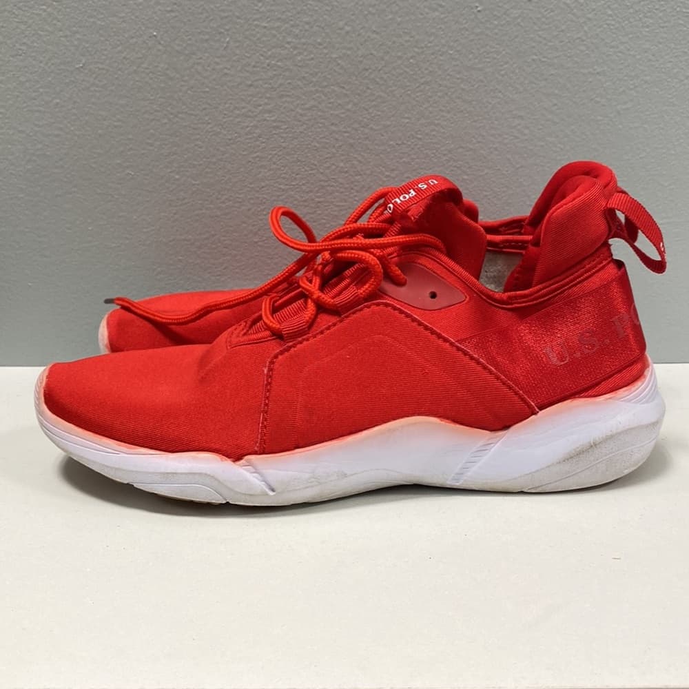 Red US Polo Assn. shoes - Thumbnail 3